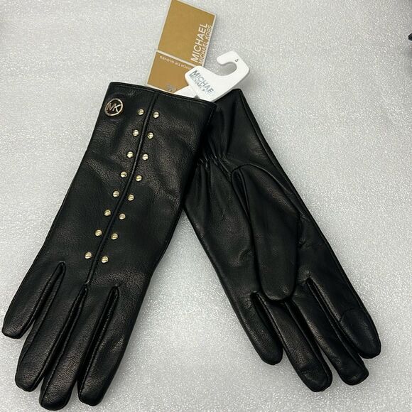 Michael Kors genuine leather gloves - Picture 1 of 5